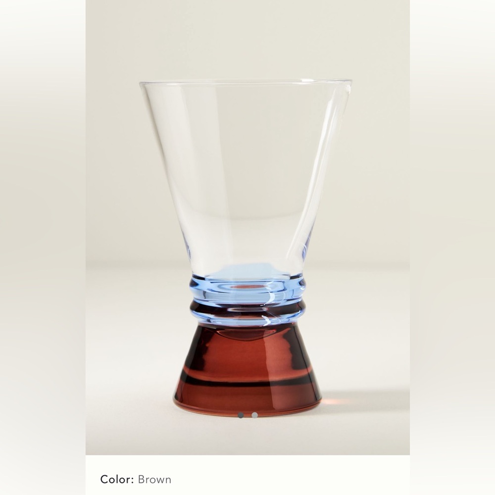 NWT Anthropologie Adele martini glasses - set of 4